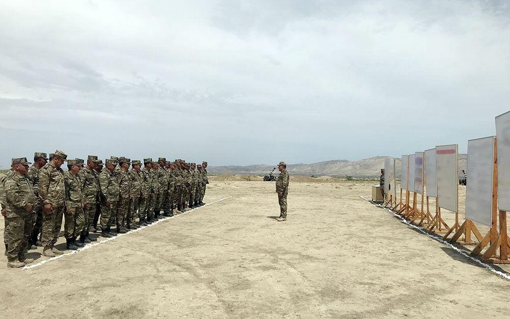 Состоялись учебно-методические сборы с начальниками соединений Сухопутных войск Азербайджана - ВИДЕО<span class="qirmizi"></span>