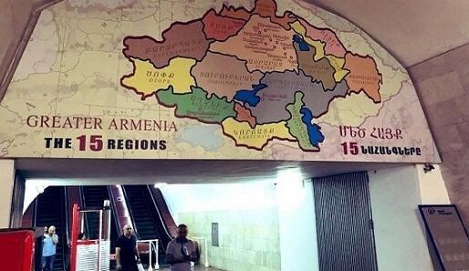 İrəvanda “böyük Ermənistan” xəritəsi yığışdırıldı - <span class="qirmizi">FOTO</span>