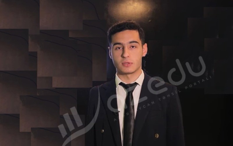 II qrupda ən yüksək bal toplayan abituriyent: “ABŞ-ın 5 universitetindən qəbul dəvəti almışam”<span class="qirmizi"></span>