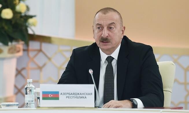 Ильхам Алиев соболезнует президенту Казахстана