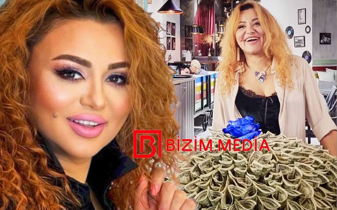 Vəfa Zeynalovaya dollar çələngi hədiyyə etdilər –