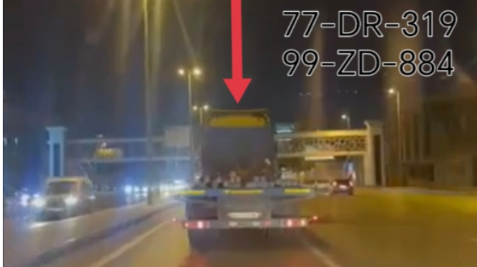 Sol zolağı zəbt edən sürücü maşınları ötməyə qoymadı -