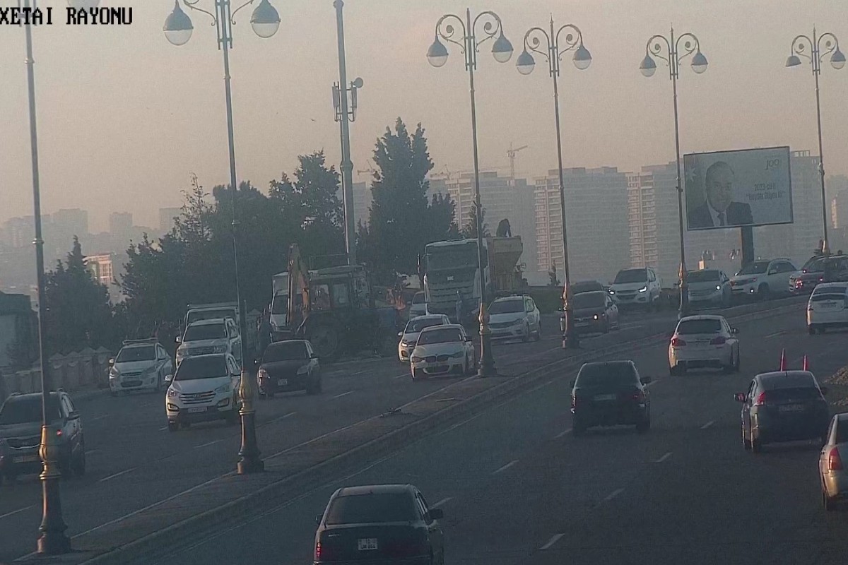 Bakıda bu yolda təmir işləri aparılır - XƏBƏRDARLIQ