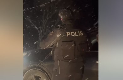 Azərbaycan polisi Xocalıda -