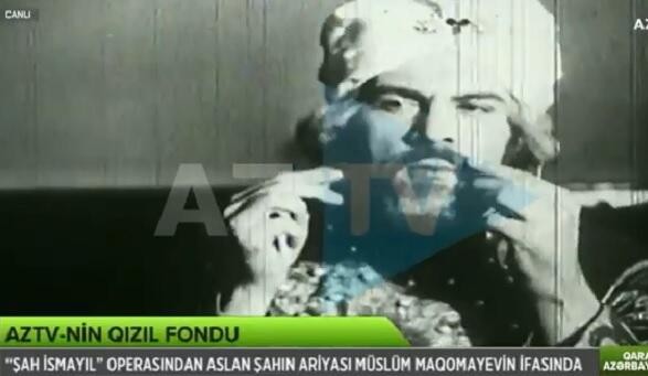 “Şah İsmayıl”da Müslüm Maqomayevin ifası - Video