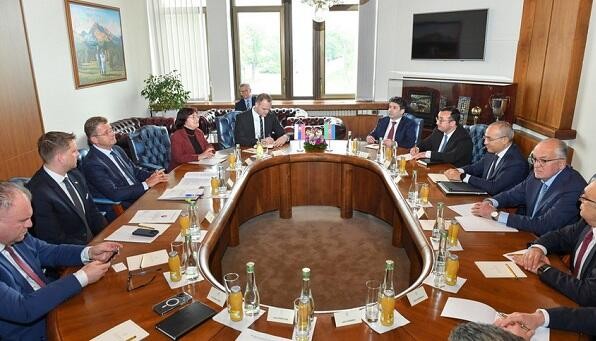 Mikayıl Cabbarov Slovakiyanın baş naziri ilə görüşdü