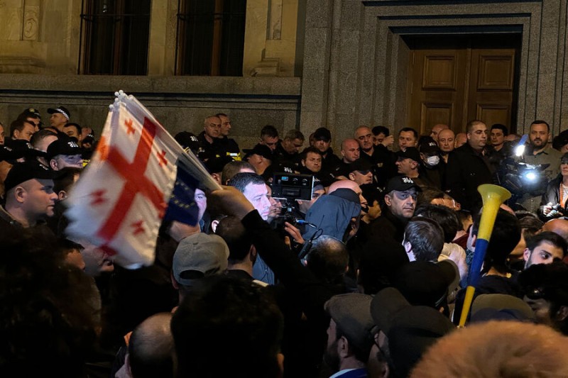 Саакашвили призвал к протестам по всей Грузии из-за закона об иноагентах