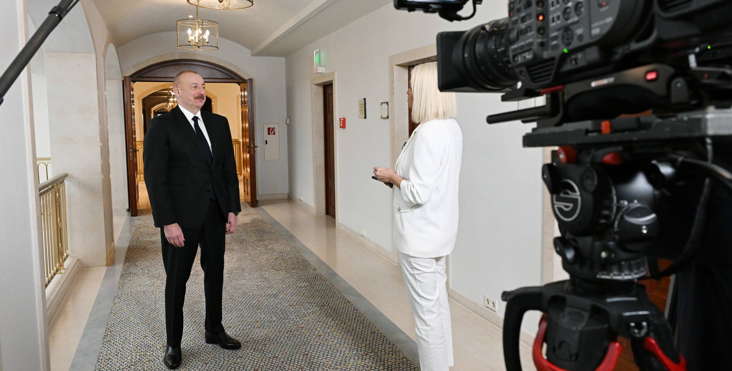 İlham Əliyevin “Euronews” televiziyasına müsahibəsi –
