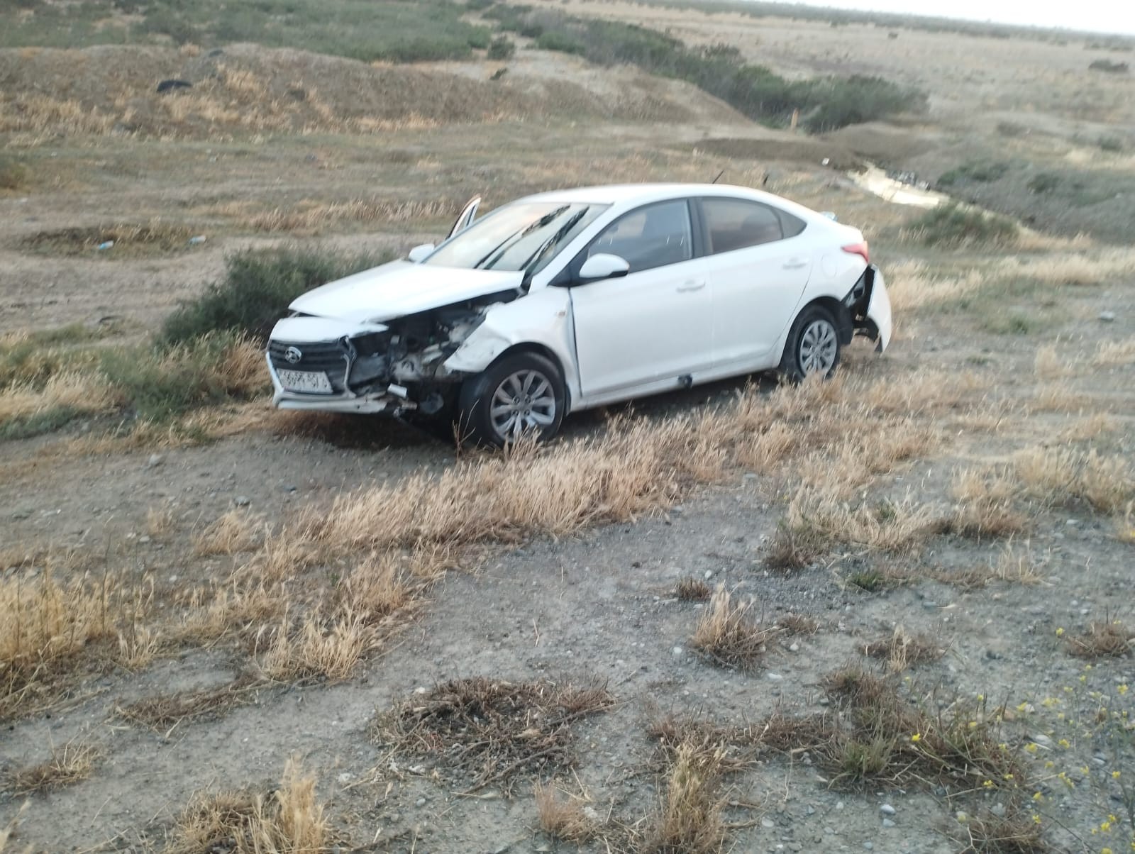 Hacıqabulda yol qəzası baş verib, xəsarət alan var