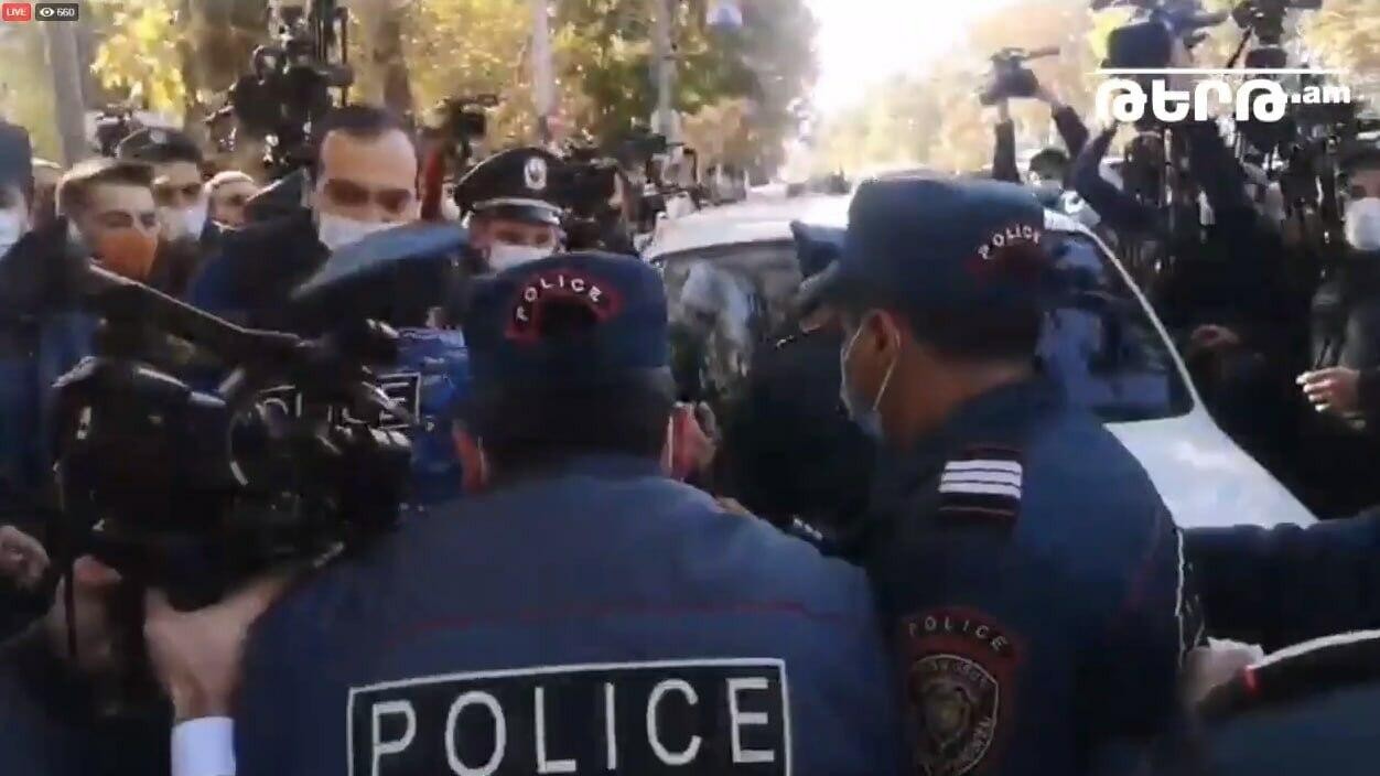 İrəvanda saxlanılan etirazçılar sərbəst buraxıldı