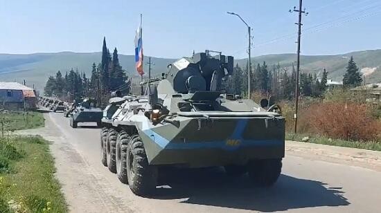 The next batch of peacekeepers left Khojaly -