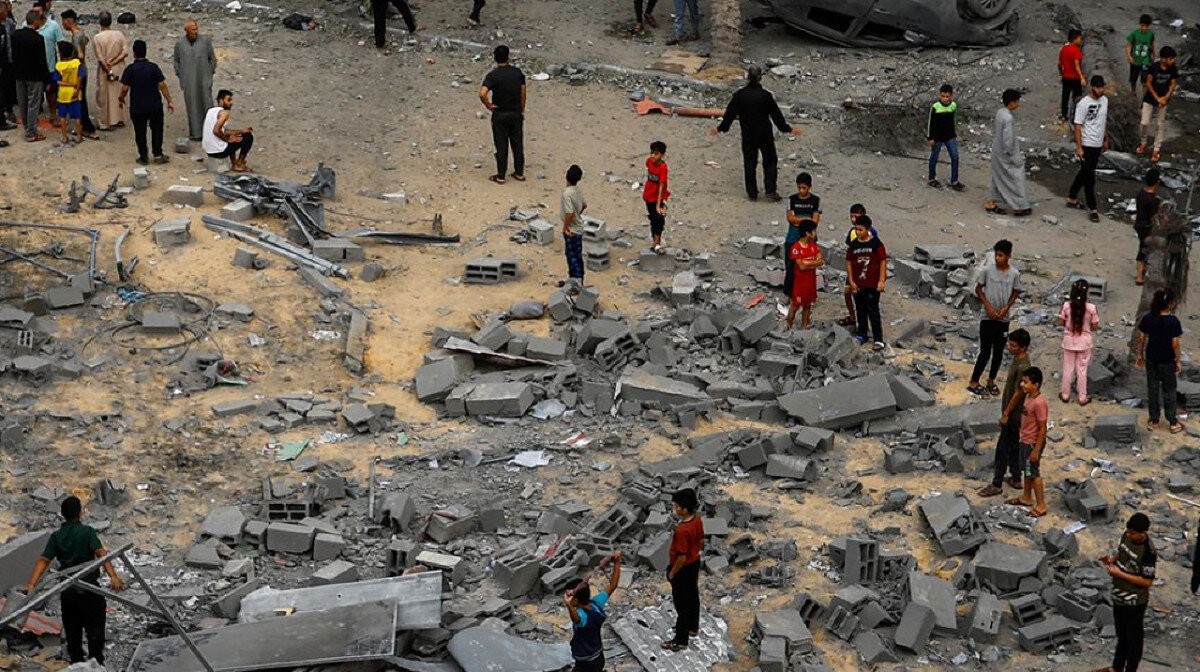 Число жертв в Газе достигло 34683
