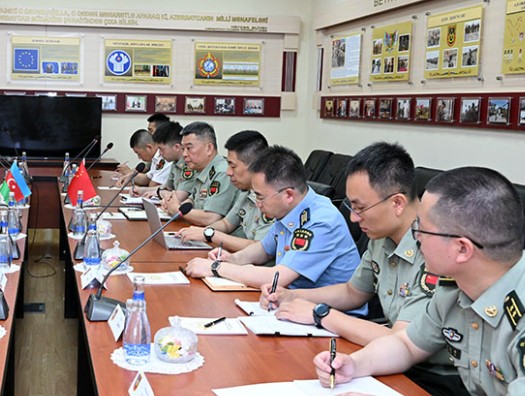 Китайские генералы в Азербайджан пожаловали