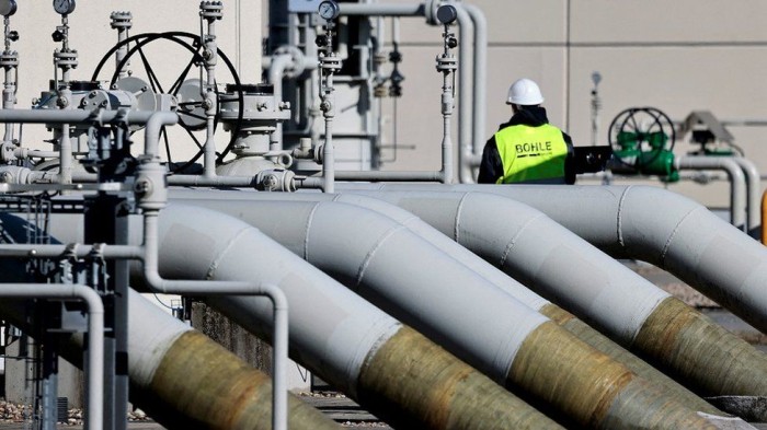 Gas reserves in Europe close to 74%