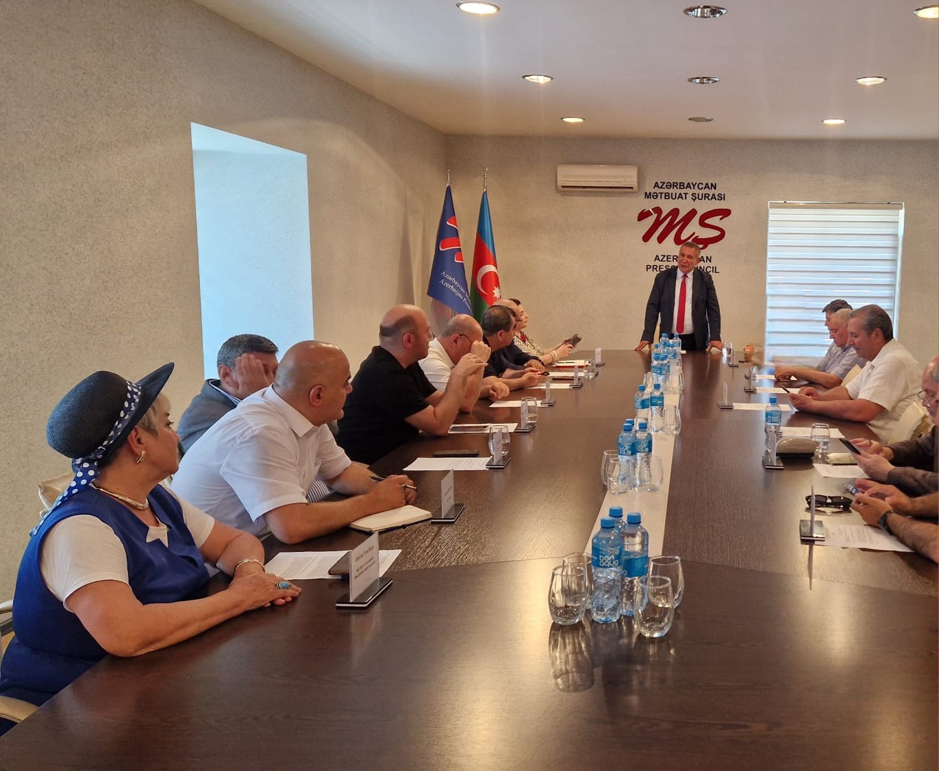 Mətbuat Şurasının İdarə Heyətinin iclası keçirilib