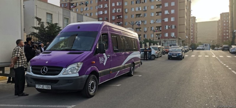 В Шушу отправлена очередная колонна переселенцев -