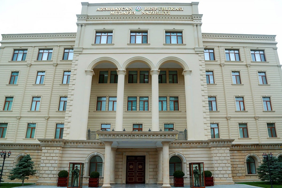 Azerbaijan's defense minister expressed his condolences to Turkish side