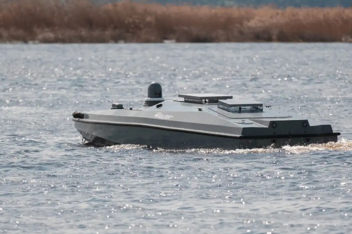 Украинский морской дрон уничтожил российский вертолет видео