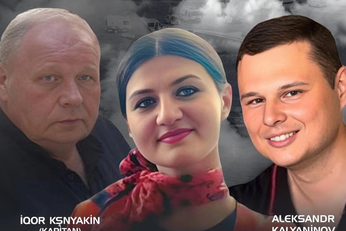 Пилотов и стюардессу разбившегося самолета AZAL похоронят на Аллее почетного захоронения
