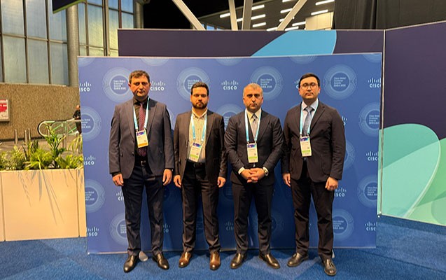COP29-un İT departamentinin təmsilçiləri “CISCO”nun mükafatına layiq görüldü - Fotolar