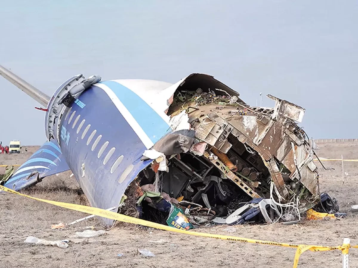 Azerbaijan’s Transport Ministry releases statement on AZAL plane crash report