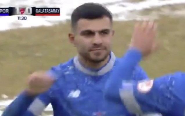 Azərbaycanlı futbolçu “Qalatasaray”ın qapısına qol vurdu - Video