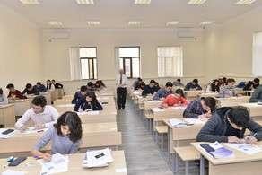Magistraturaya qəbul imtahanı keçirildi