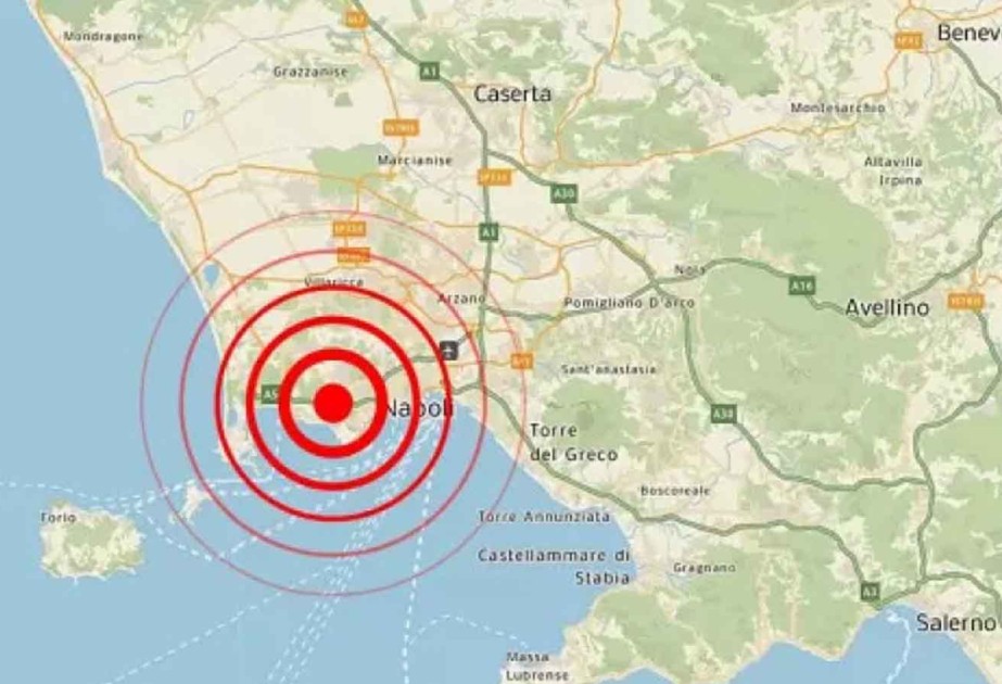 Magnitude 3.1 quake hits Italy’s Campi Flegrei area