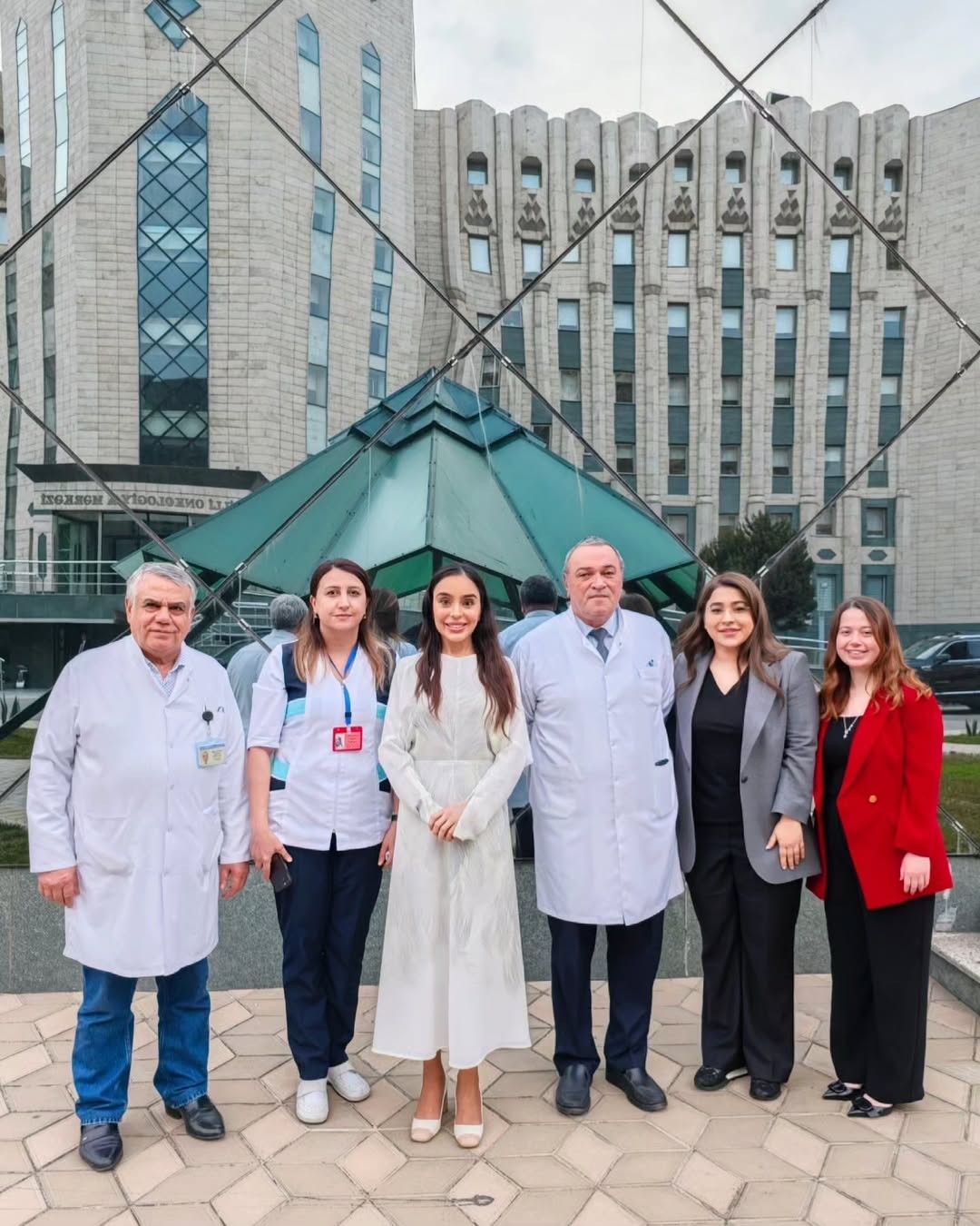 Leyla Əliyeva Milli Onkologiya Mərkəzində -