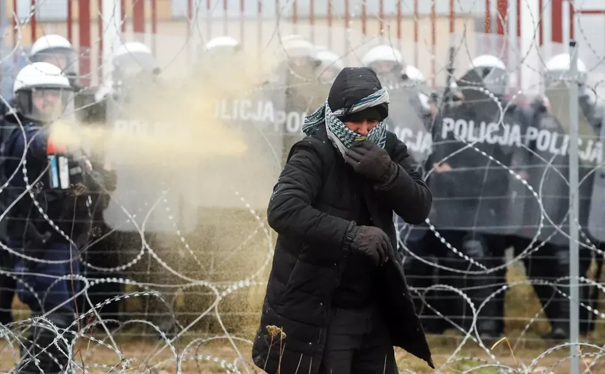 Protests erupt on Polish-German border over migrant deportations