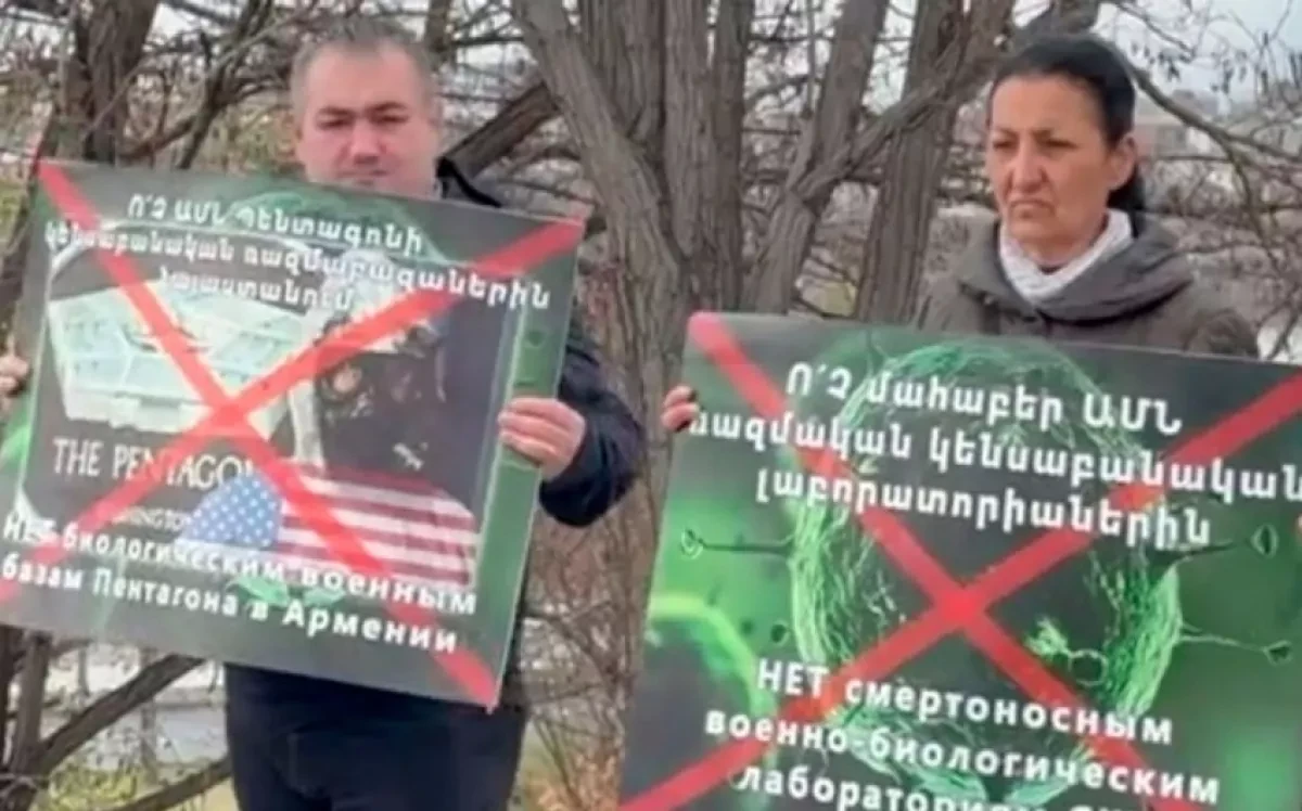 Protest in Yerevan: Calls to expel US envoy over military biolabs