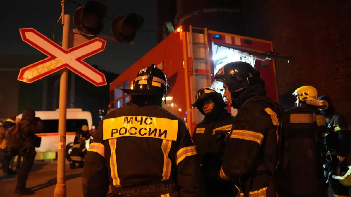 Fire at oil depot in southwestern Russia doubles in size