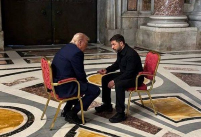 Trump, Zelenskyy meet at funeral of Pope Francis in Vatican