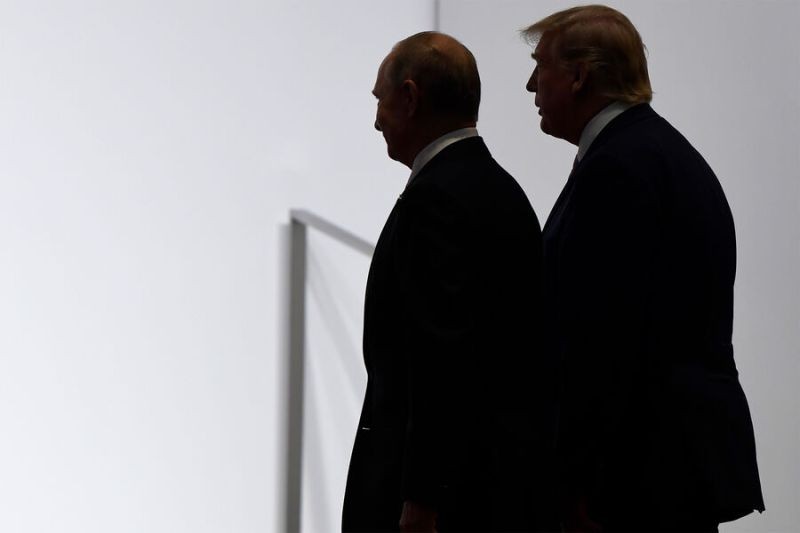 В США заявили о совпадении взглядов Трампа и Путина на Украину