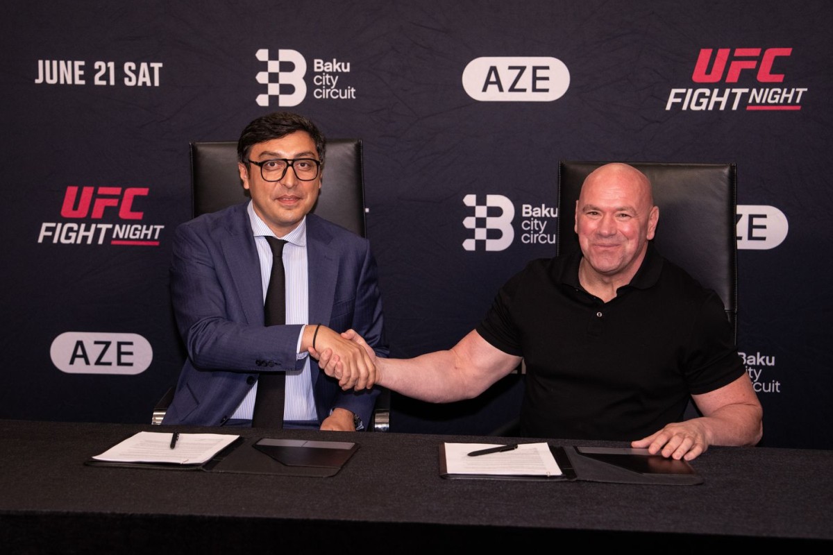 UFC впервые в Азербайджане! Фарид Гаибов и Дана Уайт подписали соглашение в Майами