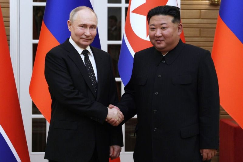 Путин оценил уровень подготовки военных КНДР