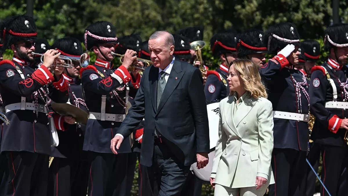Türkiye-Italy intergovernmental summit kicks off as President Erdoğan arrives in Rome PHOTO