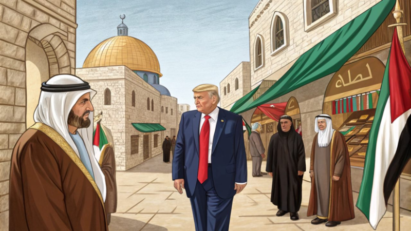 Трамп может признать Палестину на саммите в Саудовской Аравии