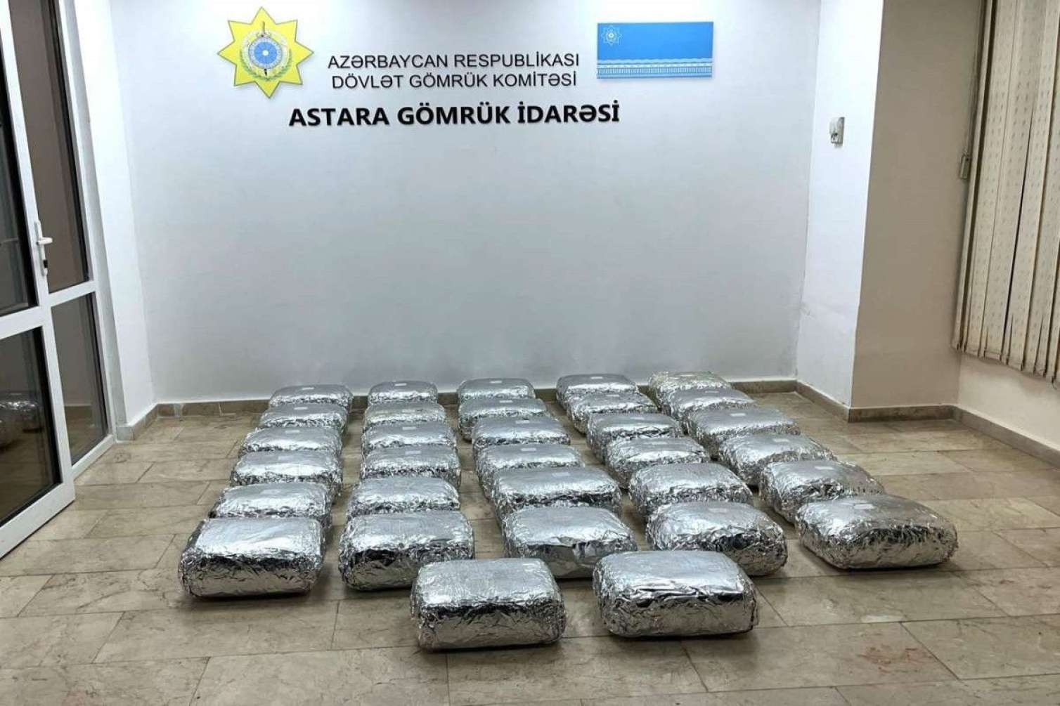Brokoli və kahı yükündən 118 kq narkotik çıxdı
