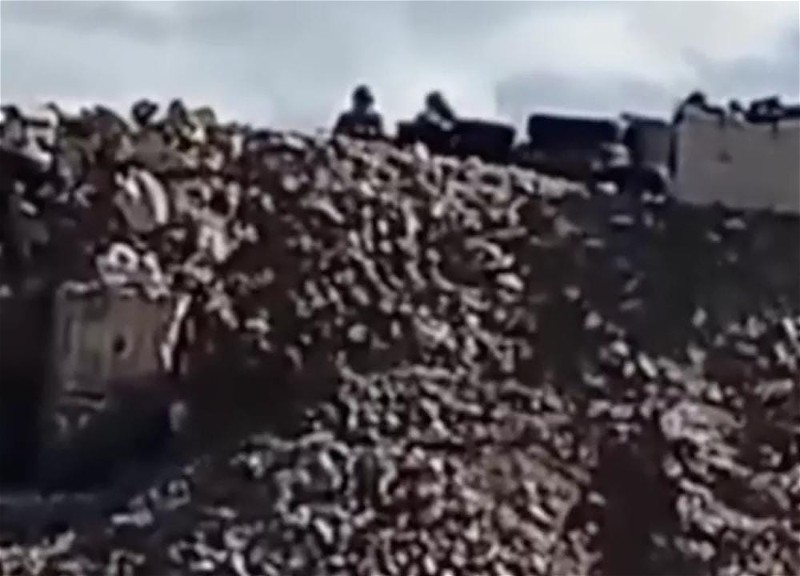 Армяне попытались спровоцировать азербайджанских военных - ВИДЕО