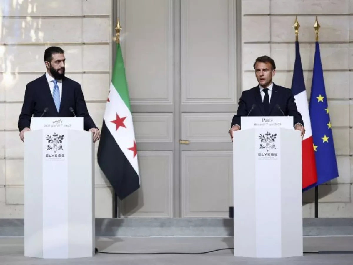 Syrian interim president confirms reports of indirect talks with Israel