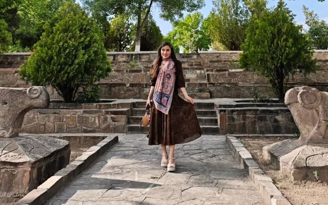 Leyla Əliyeva Naxçıvandan paylaşım etdi -