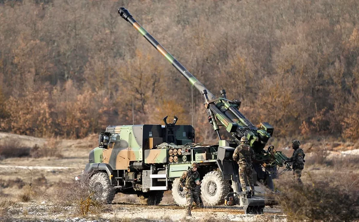 France to use frozen Russian assets to maintain Ukraine’s Caesar howitzers