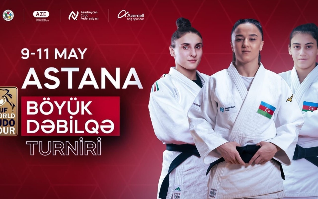 Yığmamız Astanada 3 cüdoçu ilə təmsil olunacaq