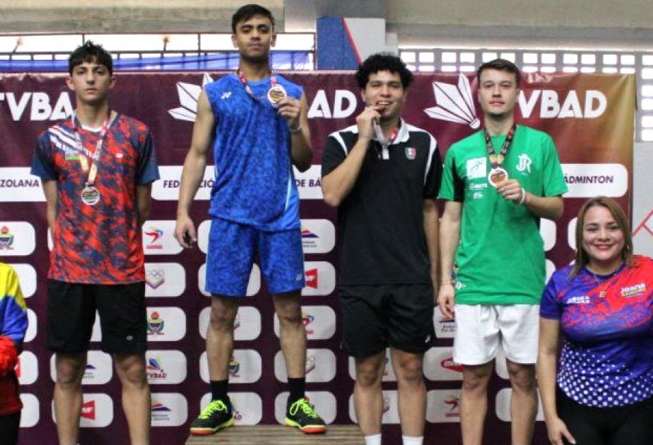 Azerbaijani badminton players win silver medals in Venezuela