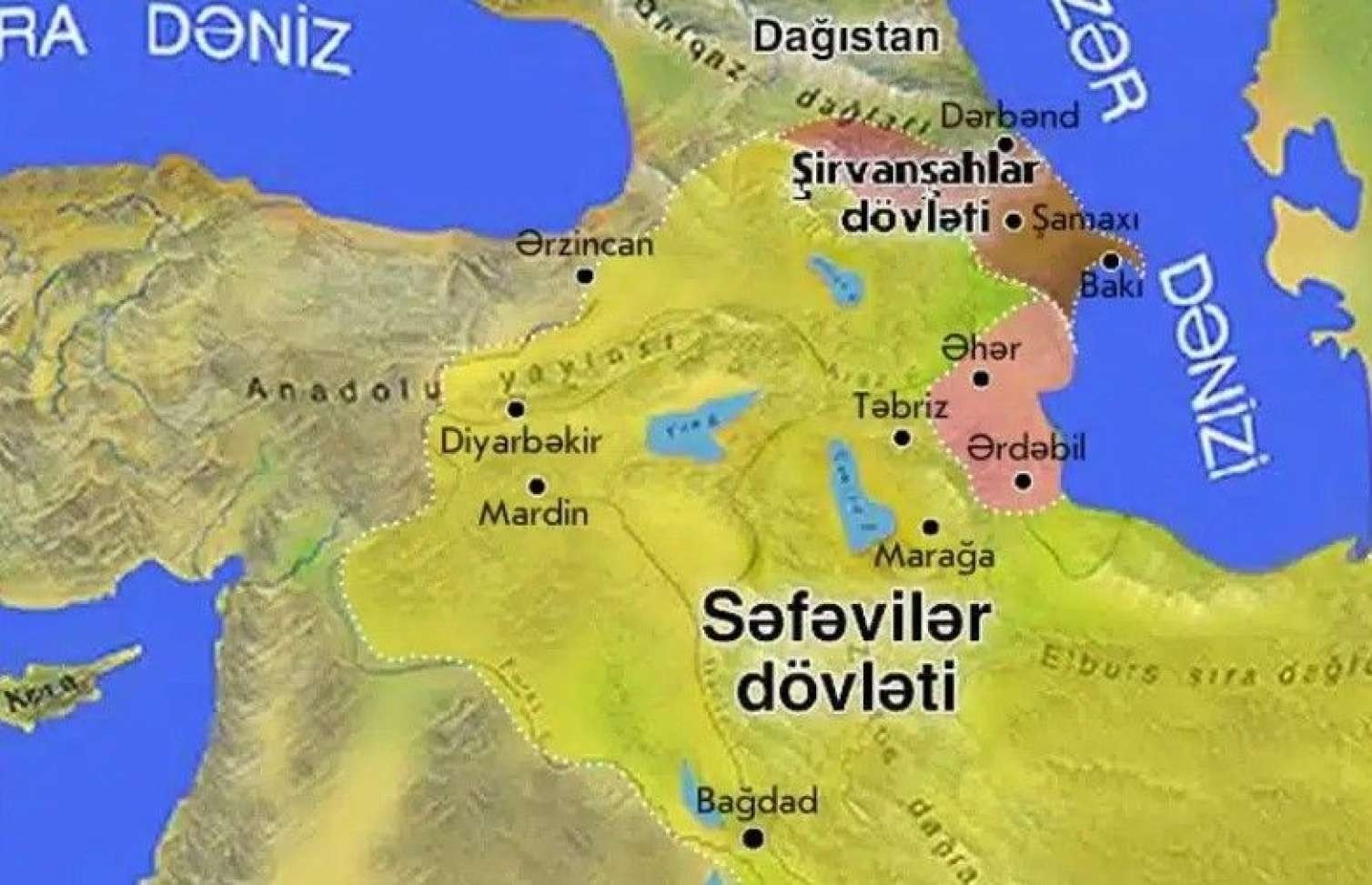 Səfəvilər latın əlifbasından istifadə edib  -