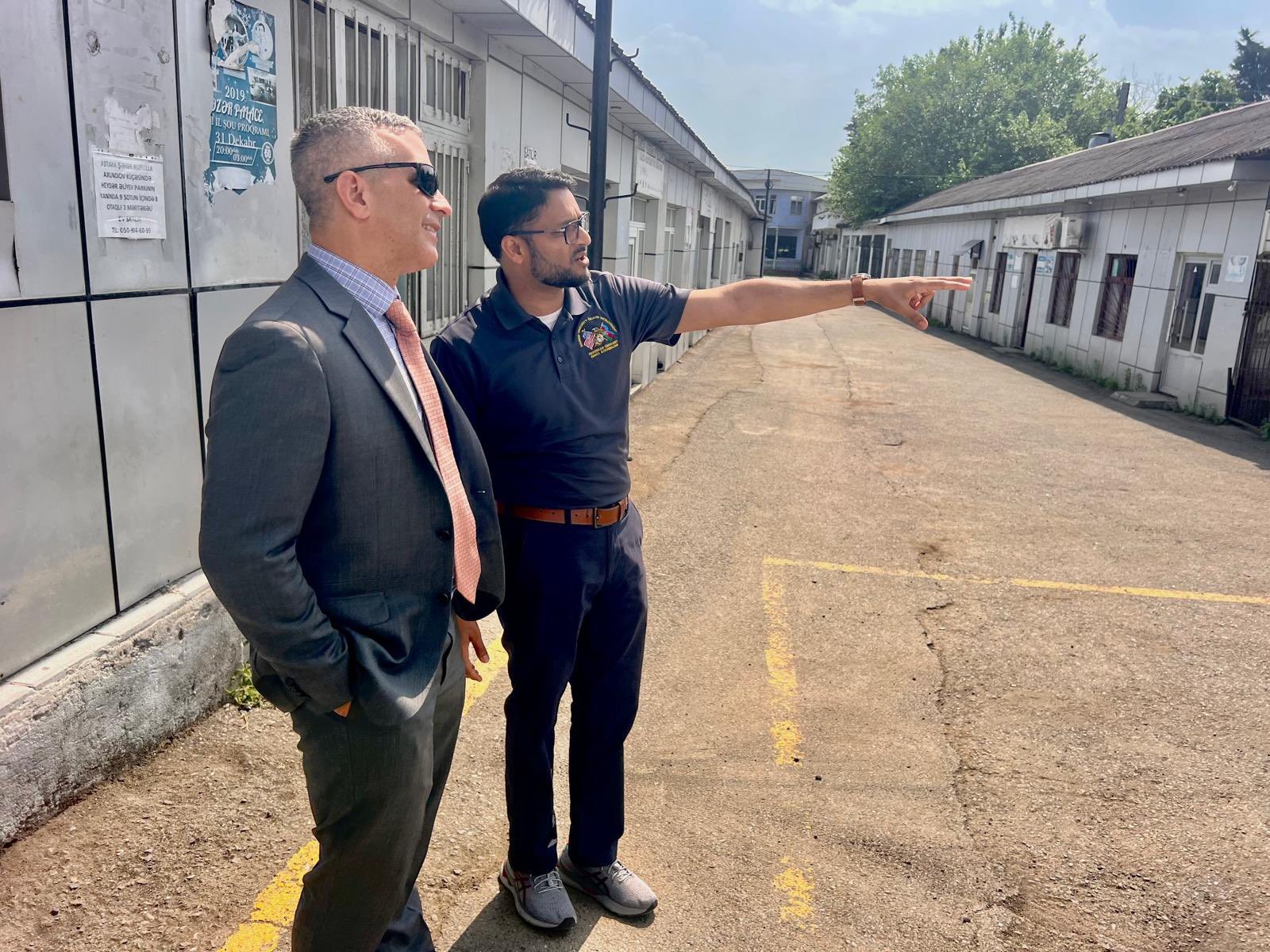 Acting deputy chief of US mission to Azerbaijan visits Astara border checkpoint