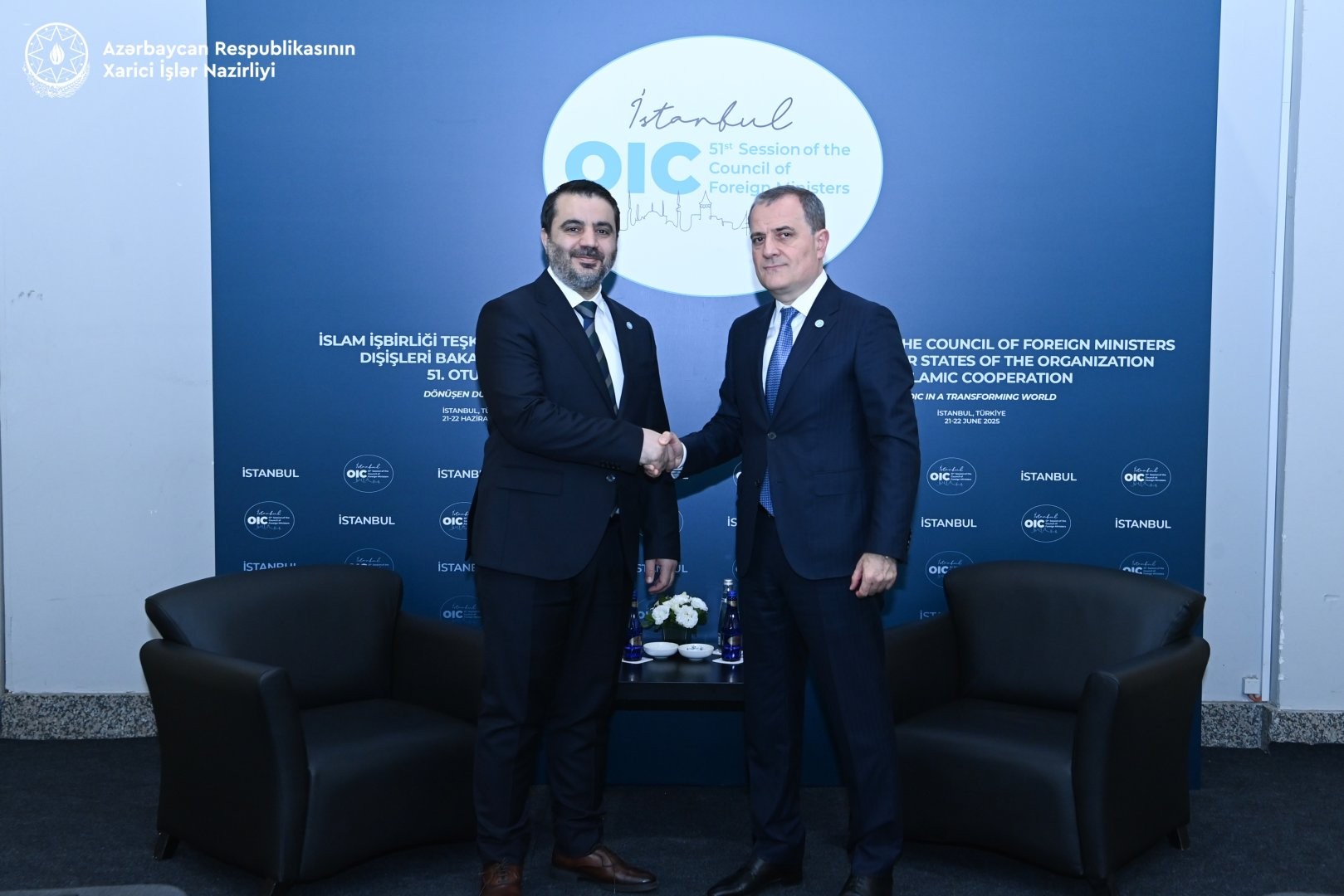 Azerbaijani, Syrian FMs delve into current situation in Middle East (PHOTO)