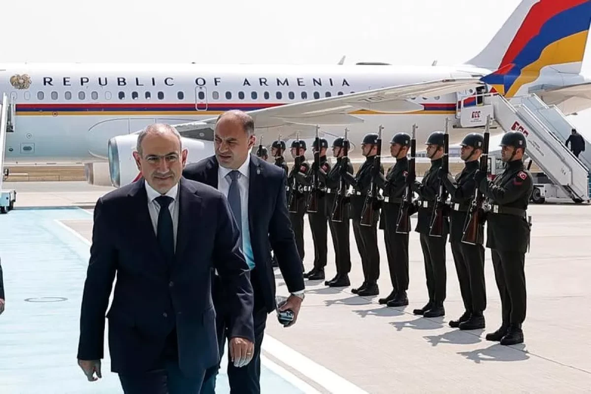 Armenian prime minister arrives in Türkiye for working visit