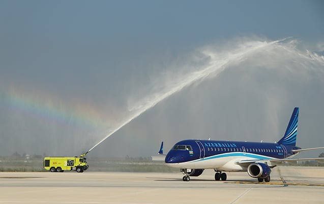 AZAL Türkiyənin Çukurova Beynəlxalq Hava Limanına ilk reysini həyata keçirib